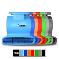 1.0HP 3000cfm MAX Air Mover nettoyage tapis sèche pour conciergerie dégâts d'eau restauration ventilateur de sol