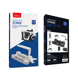 Avec Type-C Pour VR Casque Holder 6 In 1 Portable Game Controller Charger For <span class=keywords><strong>PS5</strong></span> Accessories VR <span class=keywords><strong>Move</strong></span> Charging Support Stand - Product Image 5