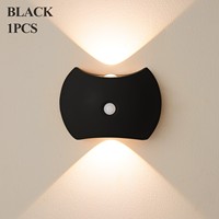 Lampe murale LED magnétique rechargeable avec détecteur de mouvement, lampe murale sans fil, lampe de chevet pour chambre à coucher, hôtel, escalier