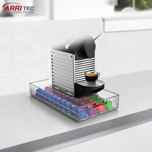 Boîte de rangement pour capsules de café en acrylique de haute qualité, capacité de 40 capsules, en PMMA transparent - Product Image 4