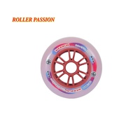 ROLLER PASSION Roulettes Professionnelles 90mm 100mm 110mm SHR HR Lumineuses Étanche Légères Noyau PU+PP Roulement ABEC-9 pour Skate