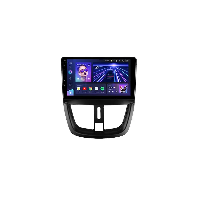 مشغل راديو متعدد الوسائط والفيديو للسيارة TEYES CC3L CC3 2K Peugeot 207 2006 - 2015 نظام ملاحة GPS أندرويد 10 رقم 2din 2 din