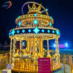 Atracción de Feria: Carrusel de Caballos Personalizado para Exteriores, Equipo de <span class=keywords><strong>Parque</strong></span> de Atracciones para Niños, Carrusel en Venta - Product Image 2