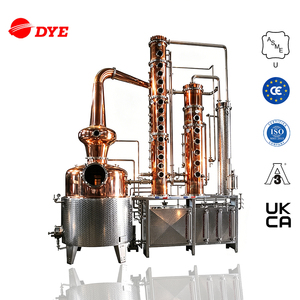 Equipo <span class=keywords><strong>de</strong></span> Destilación <span class=keywords><strong>de</strong></span> Alcohol <span class=keywords><strong>de</strong></span> Cobre <span class=keywords><strong>de</strong></span> 800L con 2 Columnas <span class=keywords><strong>de</strong></span> Destilación, Certificado ASME y UKCA para Destilería Artesanal Comercial - Product Image 1