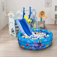 Piscine Gonflable pour Enfants - Piscine Gonflable Extérieure pour Enfants