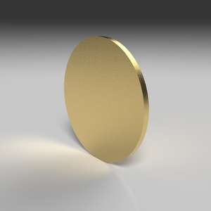 99.99% 4N純度Auゴールドスパッタリングターゲット50*0.1mm/57 * 0.2mm Auゴールドディスクターゲット - Product Image 5