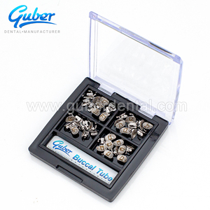 Tubes linguaux et molaires orthodontiques de haute qualité pour l'hygiène bucco-dentaire, tubes buccaux Bondale Triple Edgewise - Product Image 1
