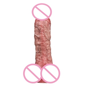 Dildo Ultra Realista con Bola Redonda Grande, Sensación de Piel Súper Real, Dildo de Silicona con Ventosa, Juguete Sexual de Pene con Manos Libres - Product Image 5