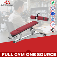 Banc de musculation réglable APEXHQ pour abdominaux, équipement de gym professionnel pour l'entraînement de la force du tronc et les séances de fitness