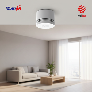 Détecteur de fumée intelligent sans fil avec détection de chaleur, alarme incendie photoélectrique WiFi, pas de câblage nécessaire, alertes push sur téléphone via l'application - Product Image 1