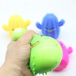 Jincan Vent Cactus Jouet de compression amusant et mignon en pâte à modeler, nouveau, original, créatif, à récupération lente, simulation - Product Image 4