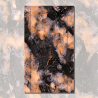 Weiße Fliesenplatten 1200x2700mm Modernes Design Wasserdicht Umweltfreundlich Flammhemmend Ziegelwand-Imitation Textur