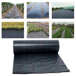 Membrana tejida PP de tamaño personalizado negro, cubierta de suelo de PE, rollo de alfombrilla de malezas, película <span class=keywords><strong>antihierba</strong></span> - Product Image 6