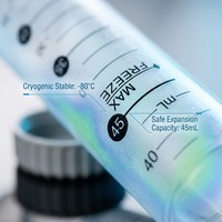 Tube de centrifugation stérile transparent de 50 ml, flacon jetable à bouchon à vis pour laboratoire, échantillons centrifugés de grande taille