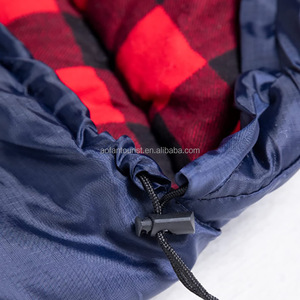 Sac de couchage d'hiver léger et portable pour adultes, confortable, à <span class=keywords><strong>0</strong></span> <span class=keywords><strong>degré</strong></span>, de type enveloppe, en nylon, avec capuche, pour le camping - Product Image 4