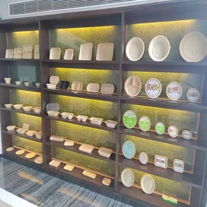 PFAs Free Biodegradable Disposable plates disposable