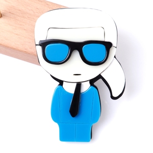 <span class=keywords><strong>Broche</strong></span> personnalisée Hot Star Jewelry pour homme, <span class=keywords><strong>broche</strong></span> de corsage en acrylique soignée, idéale pour lunettes de soleil, cravate, <span class=keywords><strong>cheveux</strong></span> longs, costume, pour fêtes et mariages - Product Image 4
