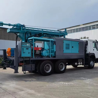 Foreuse rotative de puits d'eau haute efficacité XSL360B, perceuse de roche d'occasion de qualité avec moteur à engrenages et composants essentiels