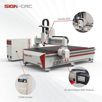 Routeur CNC de haute précision SIGN A2-1325, tendance et populaire, pour la sculpture sur bois, 3 axes, pour l'industrie du meuble