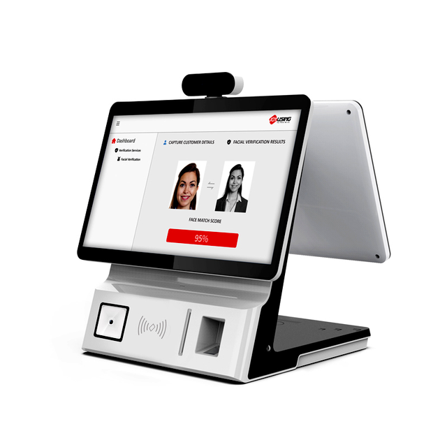 Biometric Terminal With Speaker Microphone Voice Module Two Way Audio