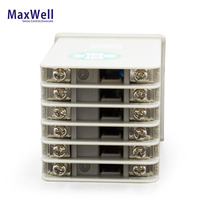 Controlador de Temperatura Digital PID Maxwell MTD, Plástico, Pantalla Dual, 1/16 DIN, Relé, Accionamiento SSR, Salida Seleccionable en Campo, Pt100 K