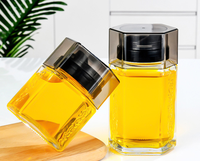 Extraordinary Royal Jelly Bird's Nest Jam 1 Catty 2 madu kucing dalam tebal datar persegi botol madu tertutup kosong