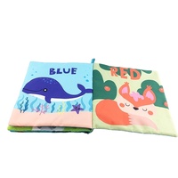 Livres en tissu doux éducatifs en gros pour enfants, livres en tissu lavables pour bébés