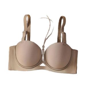 <strong>Strapless</strong> Push up <strong>Bra</strong> with <strong>Clear</strong> Straps Convertible Padded <strong>Bras</strong> for Women - Product Image 1