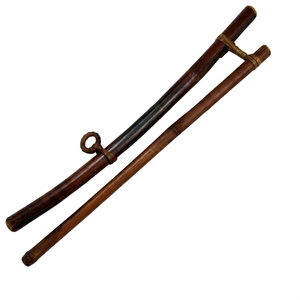 Handcrafted Bamboo Textile & <b>Clothes</b> Hanger Reverse Pagoda-Style Wall Decor Eco-Friendly Artisan Hanger for Tapestries, Scarves - Product Image 1