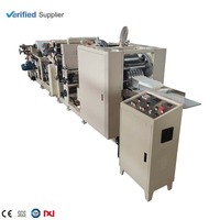 Machine de fabrication de serviettes en papier non tissé avec contrôle PLC, pliage multiple, production haute vitesse pour fourchettes et couteaux