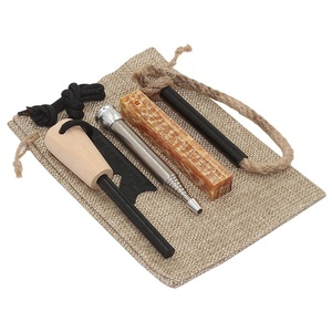 Camping Survie Produits <span class=keywords><strong>de</strong></span> plein air Kit allume-<span class=keywords><strong>feu</strong></span> Manche en <span class=keywords><strong>bois</strong></span> Firesteel Fatwood Firestarter <span class=keywords><strong>Soufflet</strong></span> pour outils d'urgence - Product Image 1