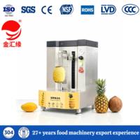 FXP-66S Commerciële Bakkerij Fruit Schilmachine RVS 304 Tafelmodel Papaya Kokosnoot Meloen Ananas Schilmachine