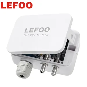 LEFOO LCD IP54 4-20mA Output Smart High Precision Digital Micro Differential Pressure Transmitter