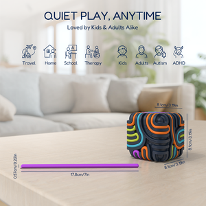 Tablero de Actividades Sensoriales de Silicona, Juguete Educativo para Niños Mayores de 3 Años y Adultos, Juguetes para Aliviar el Estrés y la Calma - Product Image 6