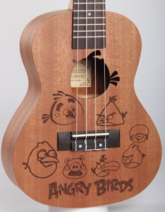 UKB4-11 24นิ้ว Babson Sapele สวยน่ารักกีต้าร์ OEM ราคาถูกที่สุดอะคูสติกอูคูเลเล่