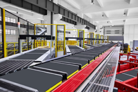 Clasificador de Banda Transversal Truelisort de Velocidad Ajustable OEM con Motor Lineal, Sistema de Clasificación de Diseño Modular para Centros de Distribución Minorista