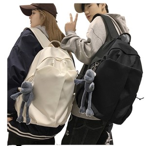 Student <b>Backpack</b> 18 In Solid Color With <b>Computer</b> Interlayer Unisex For Middle And High School Students Leisure Travel - Product Image 1
