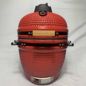 23 "griglia <span class=keywords><strong>per</strong></span> <span class=keywords><strong>barbecue</strong></span> in ceramica nera di alta qualità Kamado <span class=keywords><strong>per</strong></span> la casa e il giardino a carbone, esperienza di grigliate di livello professionale - Product Image 2