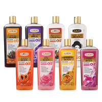 Huile Corporelle Naturelle Parfum Floral Rose Musquée & Papaye, Riche en Antioxydants, Curcuma, pour une Peau Lisse & Éclatante, Effet Raffermissant & Illuminateur, Soin Spa