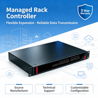 Système industriel embarqué en rack, 2,4 GHz Octa-Core, 4x GbE + 16x RS232/485, AIO/DIO, SATA, pour l'automatisation industrielle
