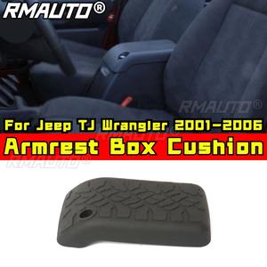 Pour Jeep TJ Wrangler 2001-2006, coussin de boîte d'accoudoir, coussin de boîte d'accoudoir central, kit carrosserie, accessoires de voiture - Product Image 1