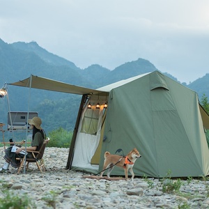 เต็นท์ <span class=keywords><strong>Naturehike</strong></span> Outdoor Camping Automatic Quick Build Village 5.0 รุ่นหลังคา <span class=keywords><strong>3</strong></span> หรือ 4 คน สำหรับครอบครัว - Product Image 4