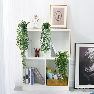 Artificial Hanging Vines Silk Green Plants For Home Decor Living Room <b>Wall</b> Basket Indoor Potted Plant Decorations - Product Image 4