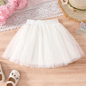 Verano nueva niña Margarita bordada de tres capas de malla <span class=keywords><strong>princesa</strong></span> escuela niños transpirable Floral tutú falda bebé de talla grande lindo - Product Image 4