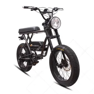 Yeni tasarım Bafang fırçasız Motor yağ lastik Ebike elektrikli dağ bisikleti 48V