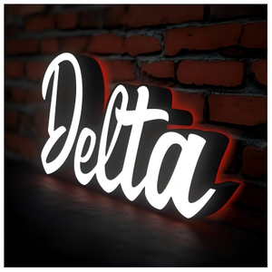 Kotak Lampu LED Akrilik Huruf 3D Logo Kustom untuk Iklan Kedai Kopi, Tanda LED Tahan Lama, Kotak Iklan Lampu Luar Ruangan - Product Image 4