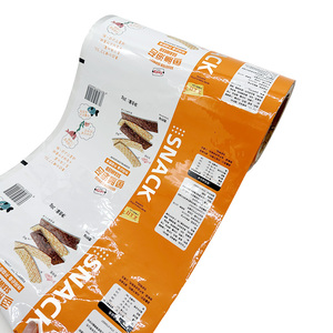 Emballage flexible pour en-cas, <span class=keywords><strong>film</strong></span> <span class=keywords><strong>étirable</strong></span> souple laminé BOPP/CPP de qualité <span class=keywords><strong>alimentaire</strong></span> pour sandwichs, bonbons, chocolat, logo personnalisé - Product Image 1