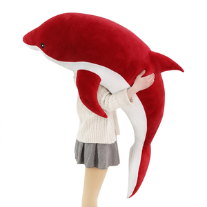 Adorable Peluche de Delfín de Dibujos Animados, Muñeco de Peluche Personalizado para Niños, Regalo Increíble para la Temporada Festiva - Product Image 3