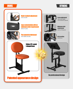 Height Adjustable Metal Tattoo Hand Rest <b>Work</b> <b>Station</b> Ergonomic Stand for Long Session Use - Product Image 5