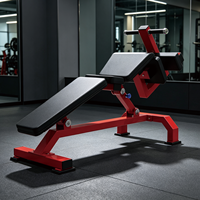 Banc d'exercice en acier de haute qualité commercial réglable usage domestique entraînement de planche abdominale support de musculation haute résistance